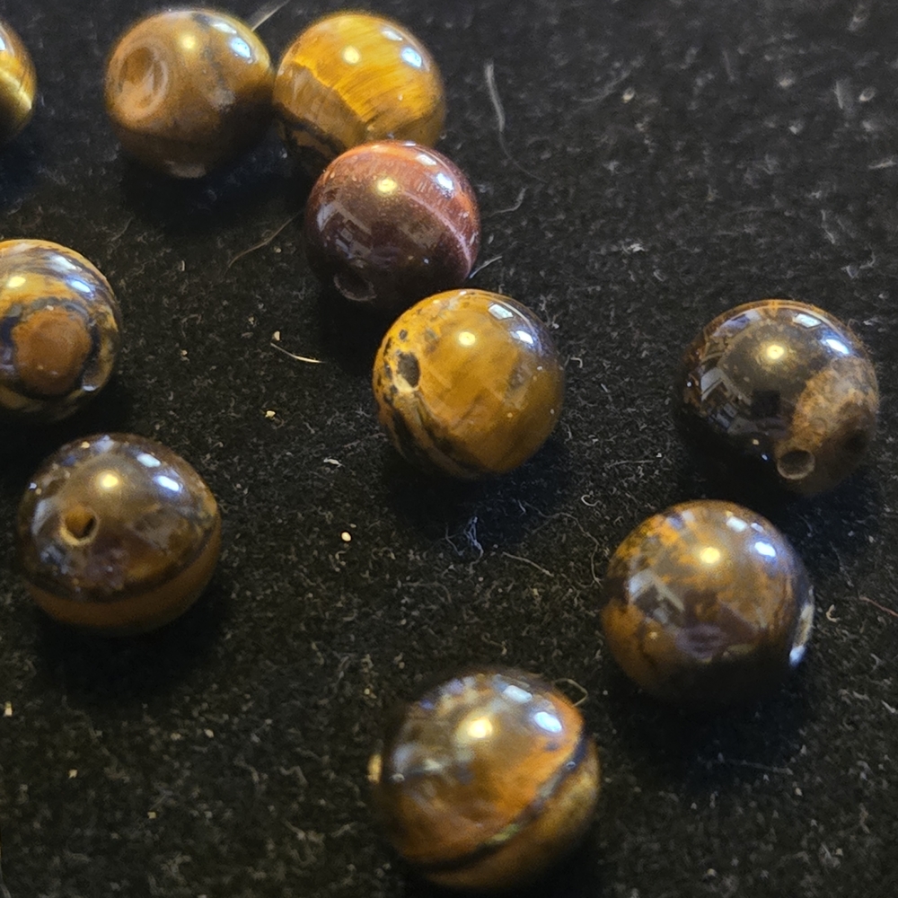 TIGERS EYE Gemstone Beads